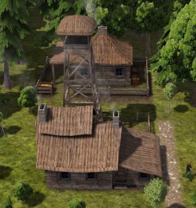 Banished木こり小屋