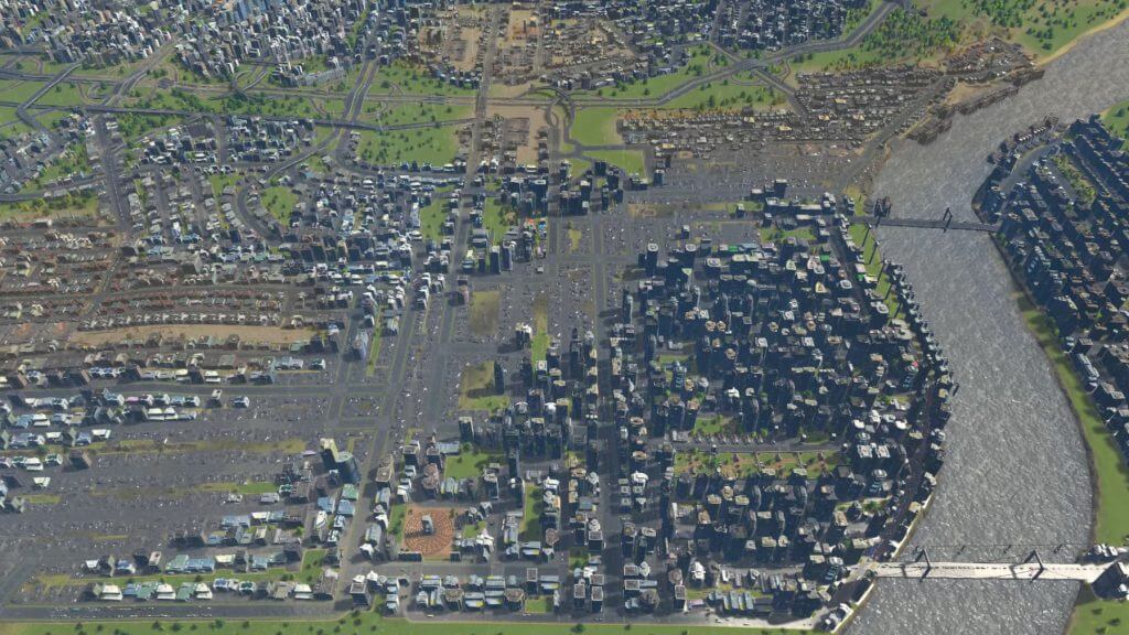 Cities:skylines トルネードカントリー4回目の竜巻の被害