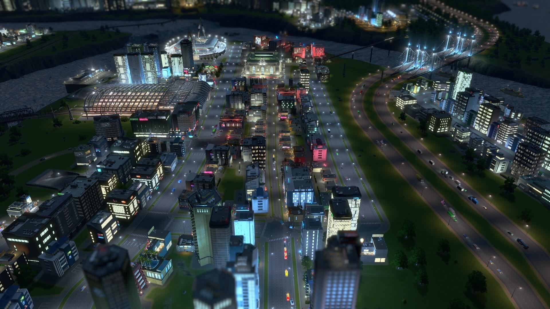 Cities Skylines 攻略ブログ 商業区画 繁華街の渋滞緩和 Game Play360