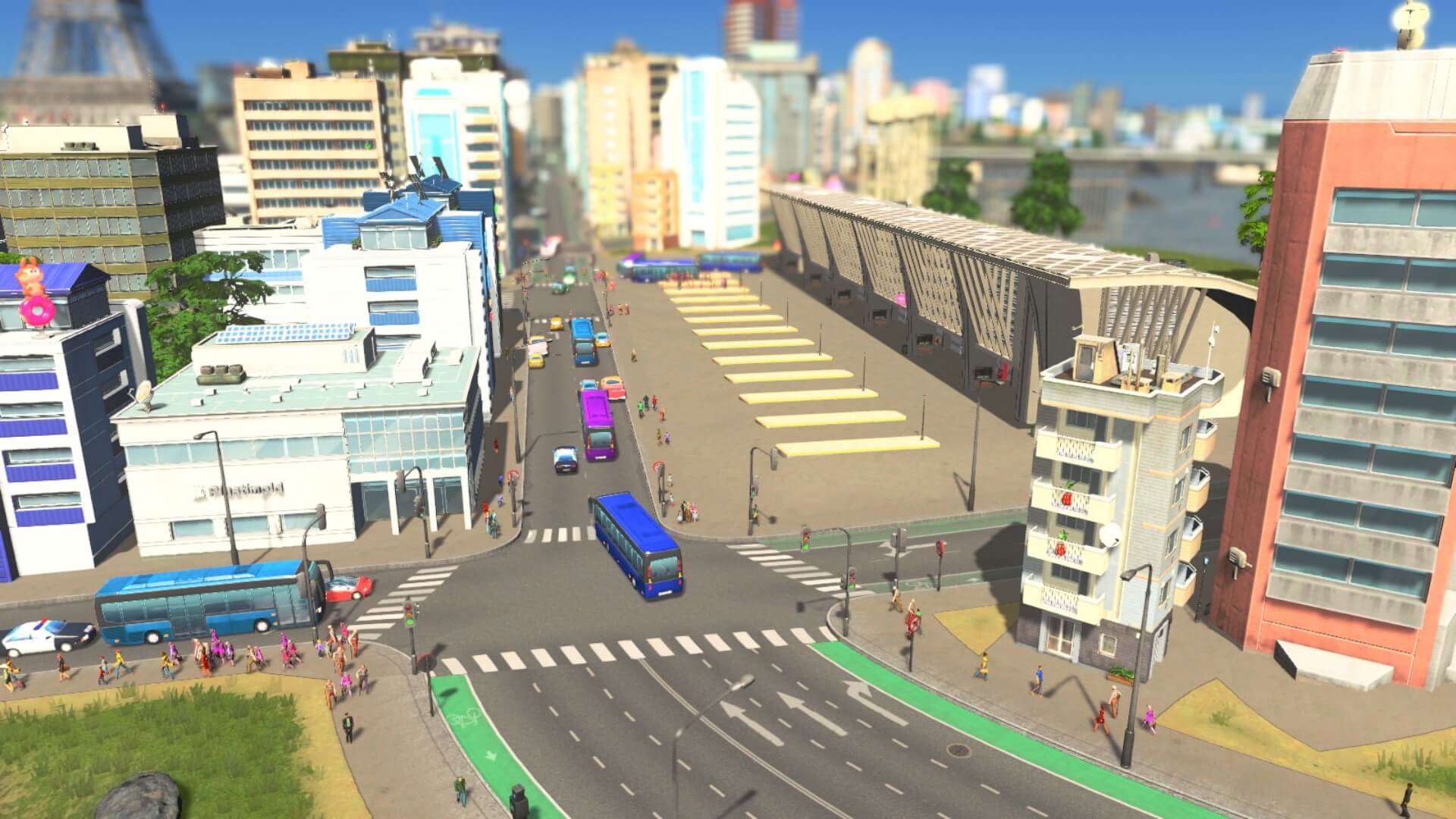 Cities Skylines 攻略ブログ 公共交通機関バスの利用方法 Game Play360