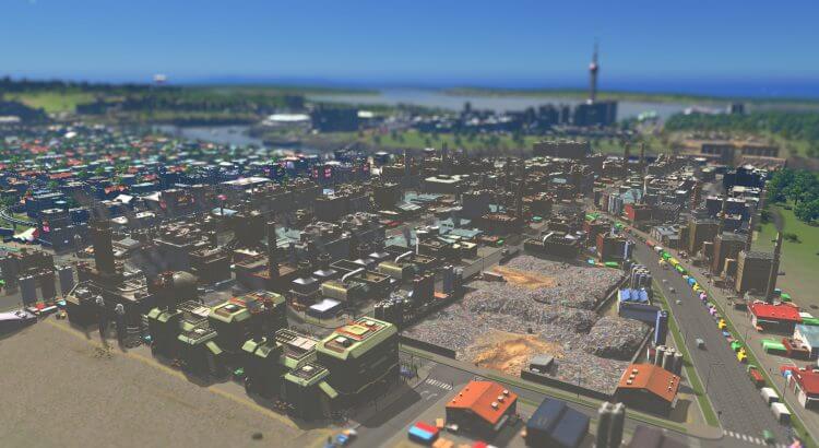 Cities Skylines 攻略ブログ 産業区画 工場地帯の渋滞緩和 Game Play360