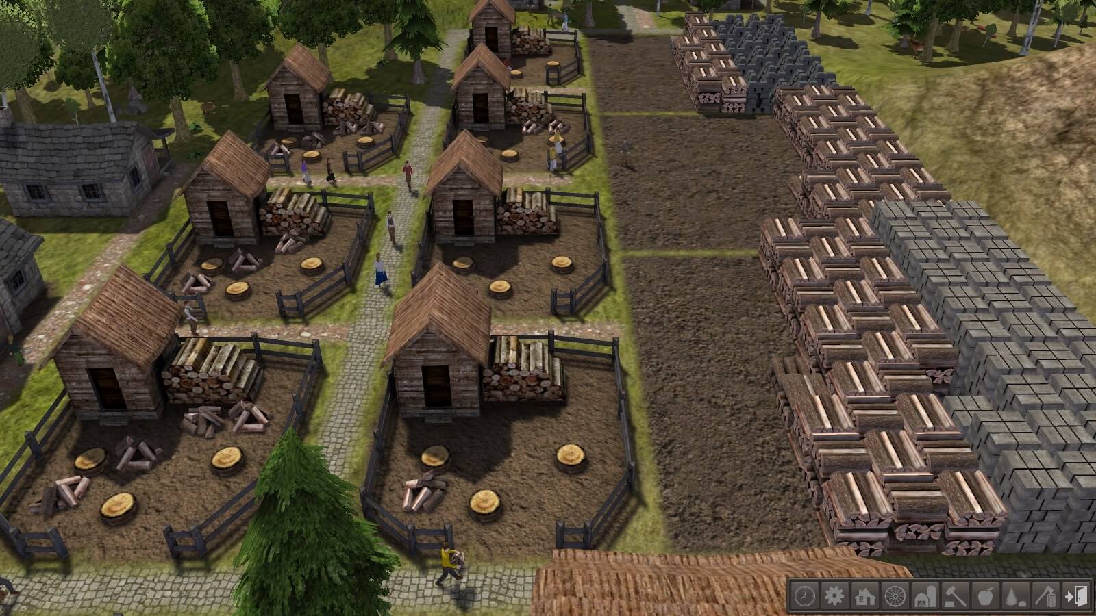 Banished 攻略ブログ 初心者の為の薪の大量生産方法 Game Play360