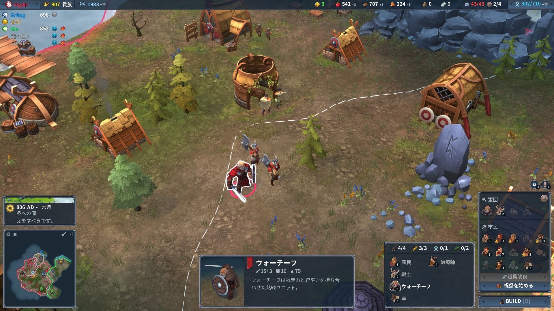 Northgard 攻略ブログ 初心者のための序盤の進め方 Game Play360