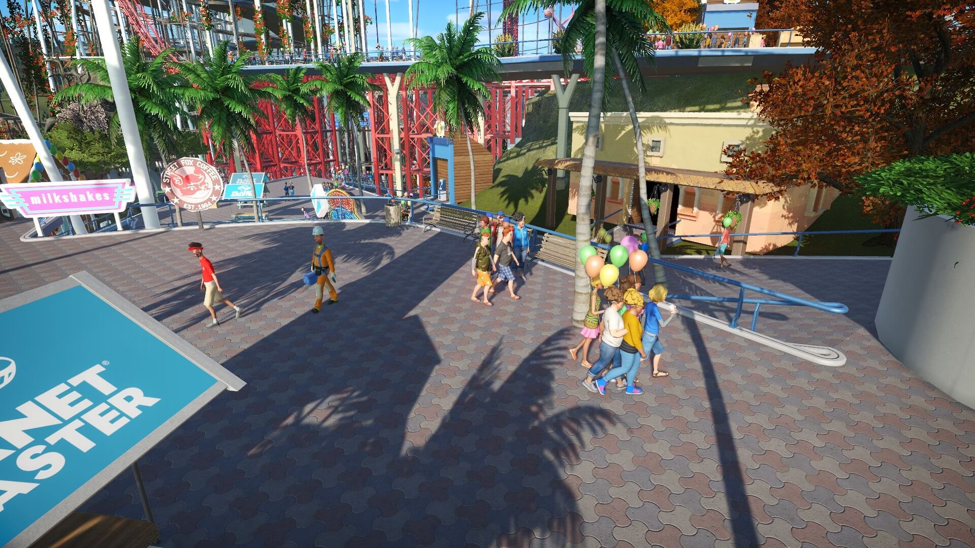 Planet Coaster 攻略ブログ 初心者の為の歩道の作り方 Game Play360