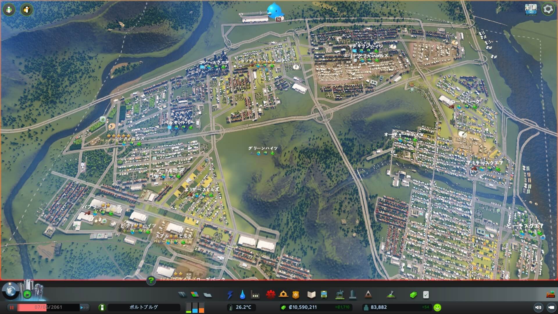 Cities Skylines 攻略ブログ 渋滞させないための高速道路の接続方法 Game Play360